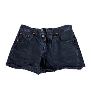 Black Levi’s 501 Shorts